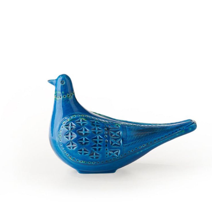 Bitossi Ceramiche | Rimini Blu Pottery | Aldo Londi | Colomba (Dove) | Z9990121